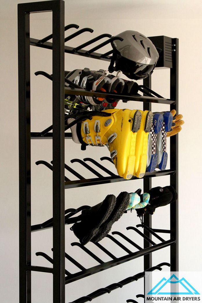 Ski boot dryer rack 40 pair | Mountain Air Dryers